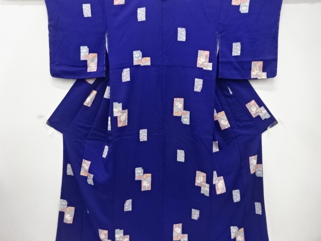 JAPANESE KIMONO / KOMON / FLORAL PLANTS